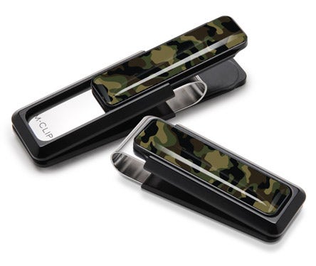 M-Clip Black With Camo Money Clip UV2-BKA-CAMO