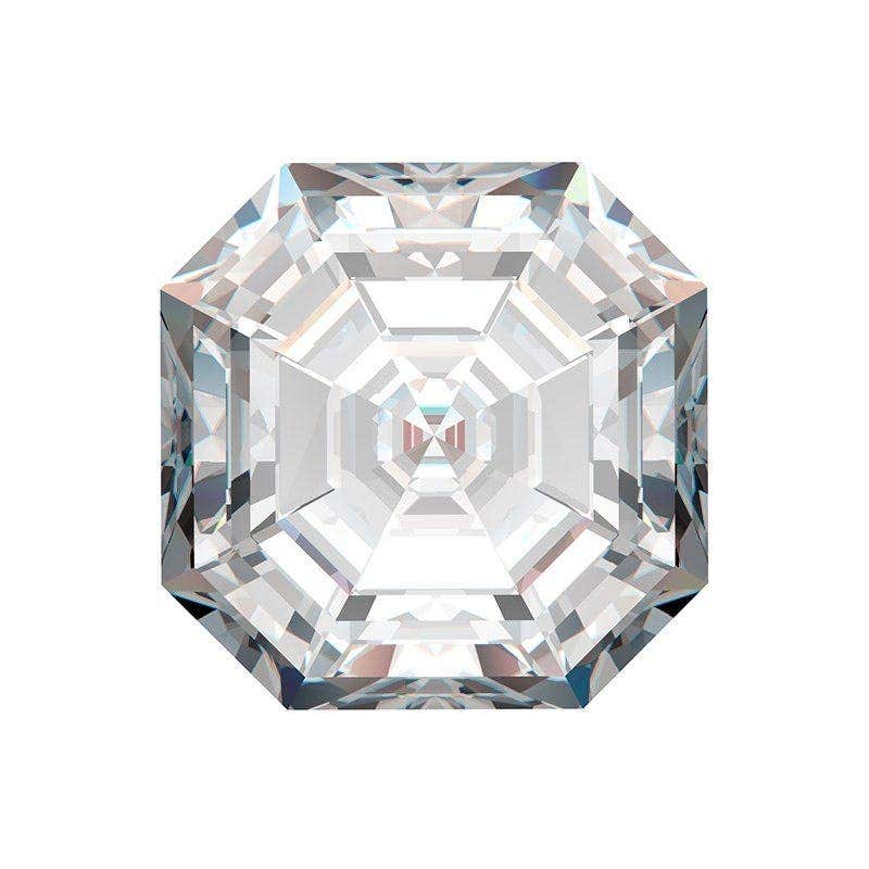 0.90 CT Natural Diamond J-SI1 Asscher Cut 240620375
