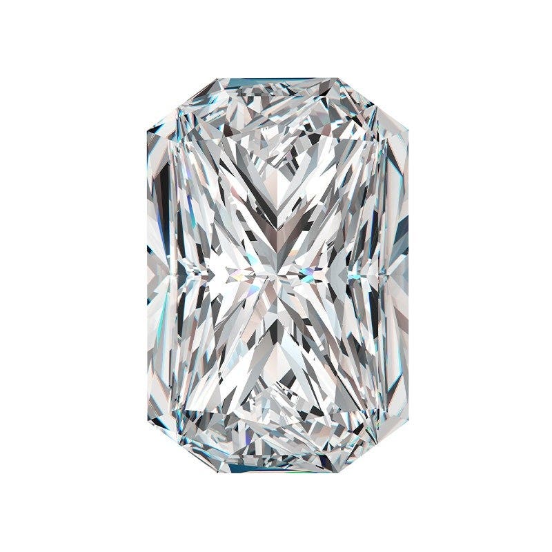 0.91 CT Natural Diamond J-SI2 Radiant Cut 190575637