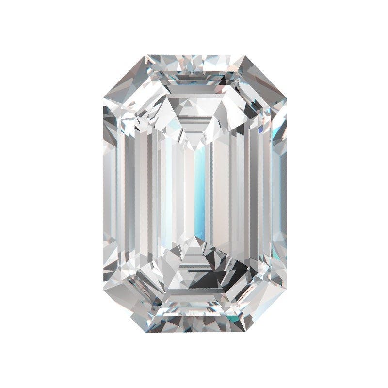 0.80 CT Natural Diamond J-VVS1 Emerald Cut 393971868