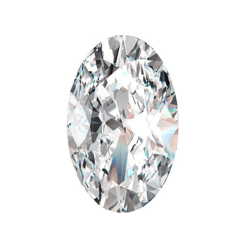 0.90 CT Natural Diamond J-SI2 Oval Cut 370351940