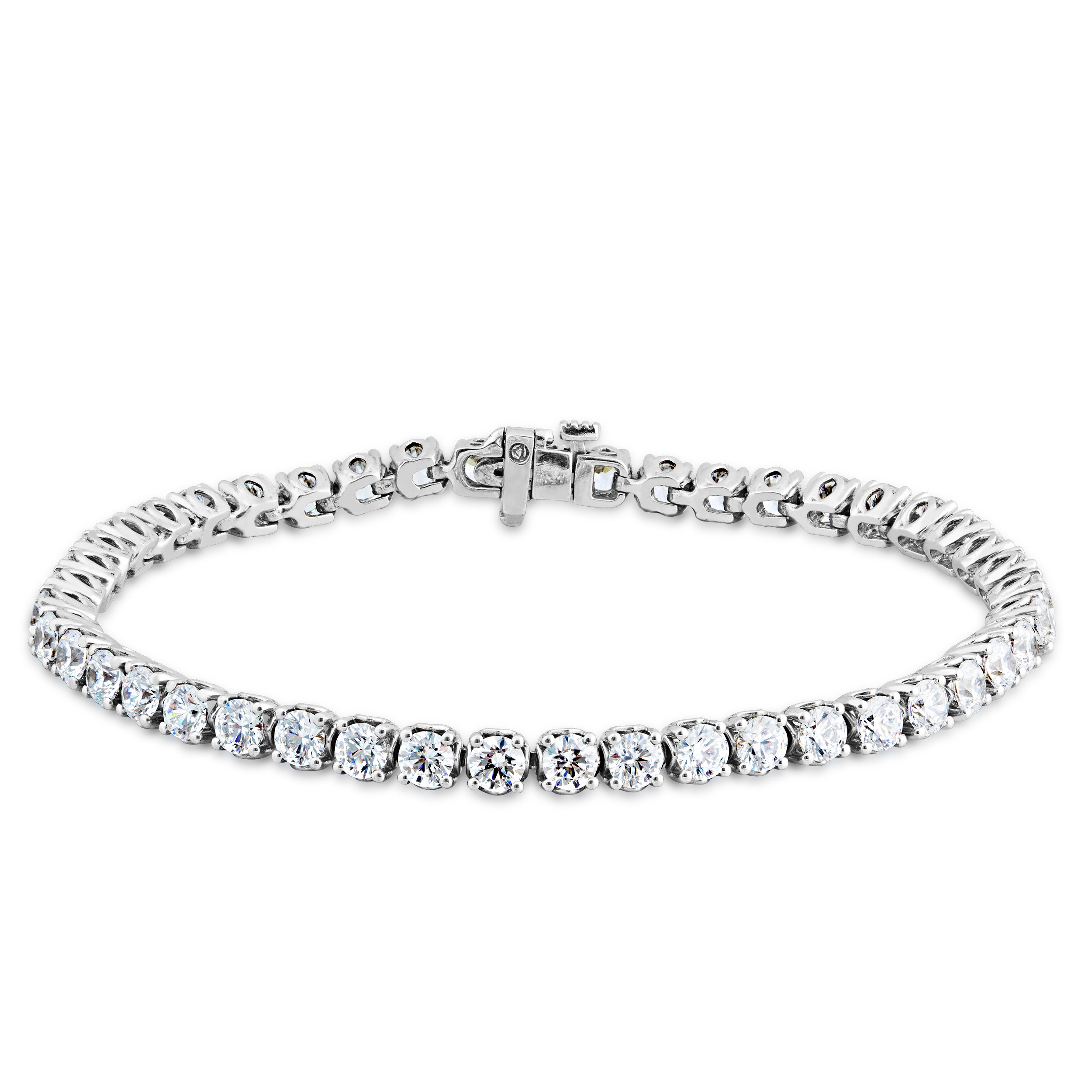 5 ct. tw. Diamond Fashion Line Bracelet in 14K White Gold - B190WB8-5
