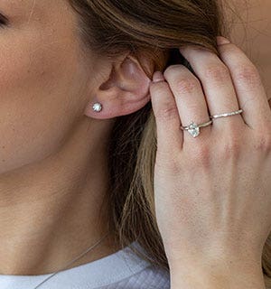diamond earrings