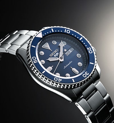 Seiko 5 Sports watch beauty shot