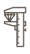 diamond measuring tool icon
