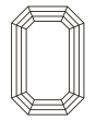 emerald cut diamond shape