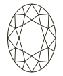 oval diamond shape