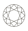 round diamond shape